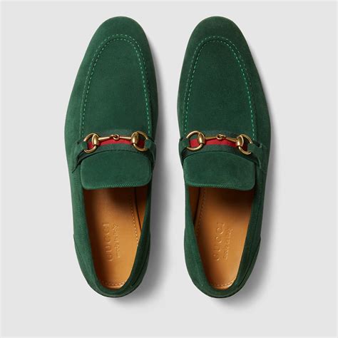 gucci green loafers mens|gucci wool loafer.